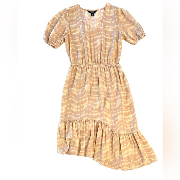 Simply Vera Vera Wang Flared Silk Feel Dress - Picture 1 of 5
